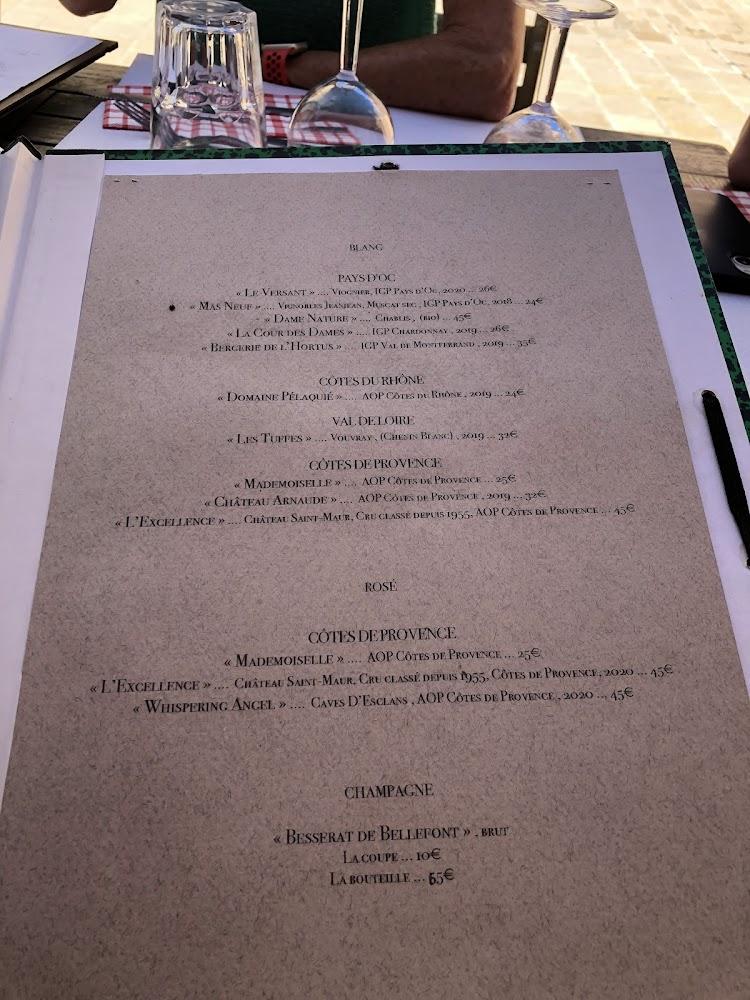 Chez L'Ami Paul - Menu Image 4